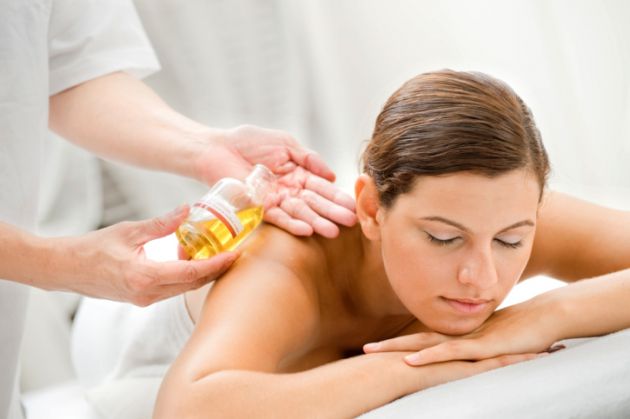 Masajes de aromaterapia