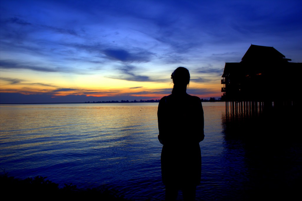 Langkawi Sonnenuntergang Silouette