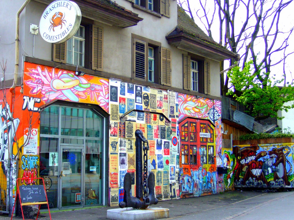 Zürich Restaurant Street Art