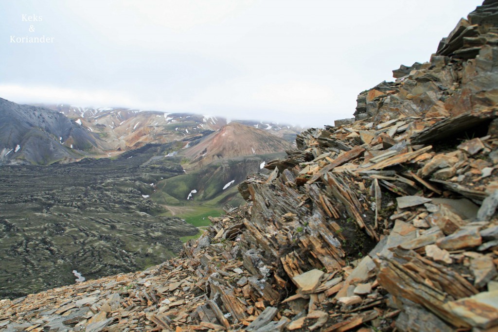 Landmannalaugar Berge Hochland Island Felsen