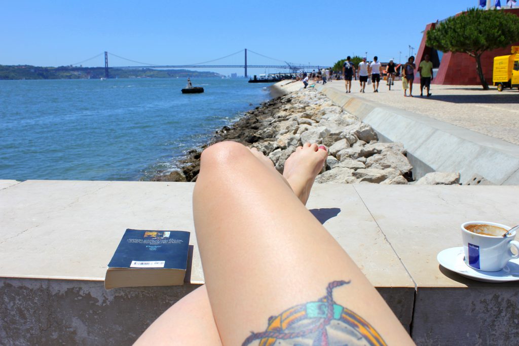 Relaxen am Wasser Lissabon