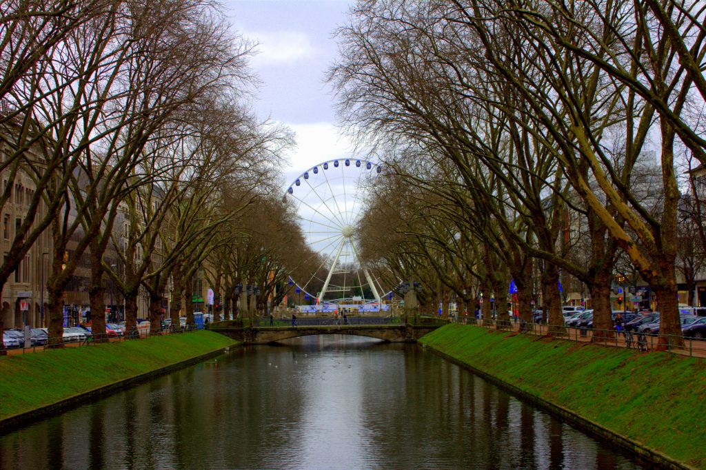 Kö mit Riesenrad