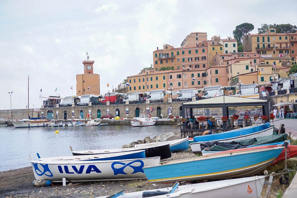 Elba-Italien-Rio-Marina-Hafen-Meer-Boote