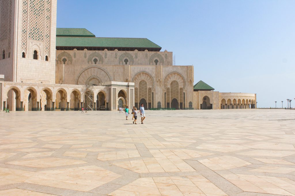 Hassan II Moscheee, die größte Afrikas