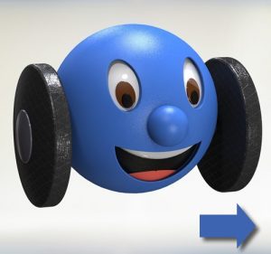 Wheelie as 3D model