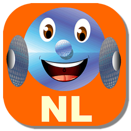 Icon of the app showing Wheelie and the letters NL.