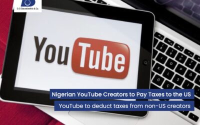 Nigerian YouTube Creators to Pay Taxes to the US YouTube to deduct taxes from non-US creators