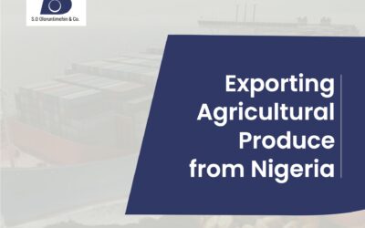 Exporting Agricultural Produce from Nigeria