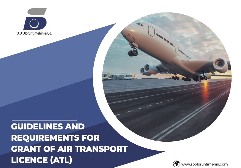 Guidelines & Requirements for Grant of Air Transport Licence (ATL)