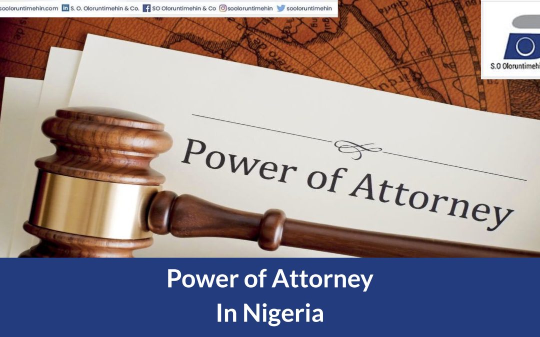 Power of Attorney In Nigeria