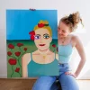 Sophie ohmsen og hendes selvportræt