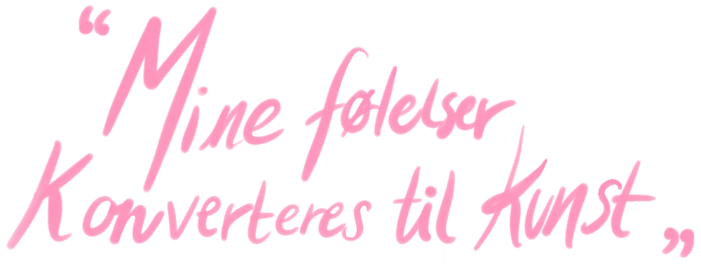 følelser konverteres til kunst