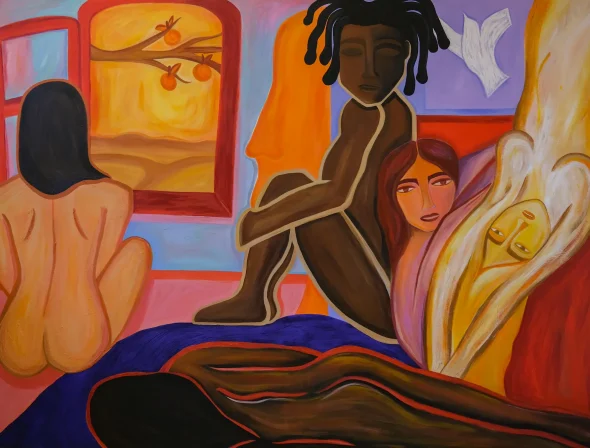 power of hope maleri af sophie ohmsen