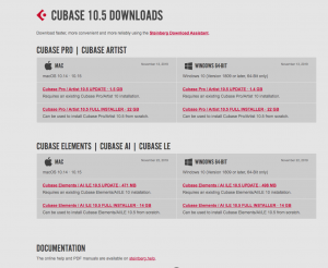Cubase Downloads online