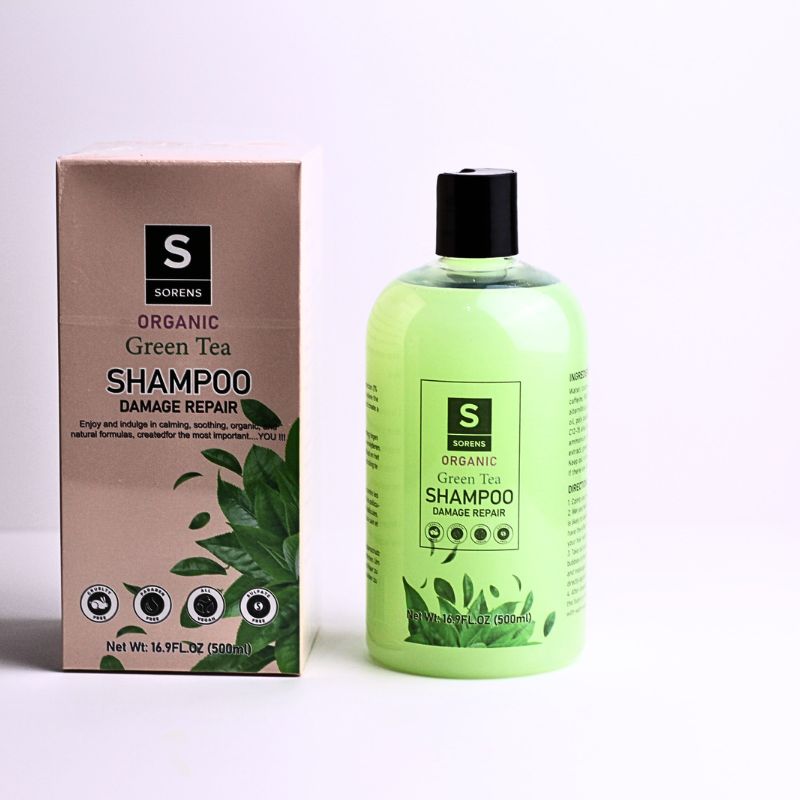 shampoo- sulfate free- green tea