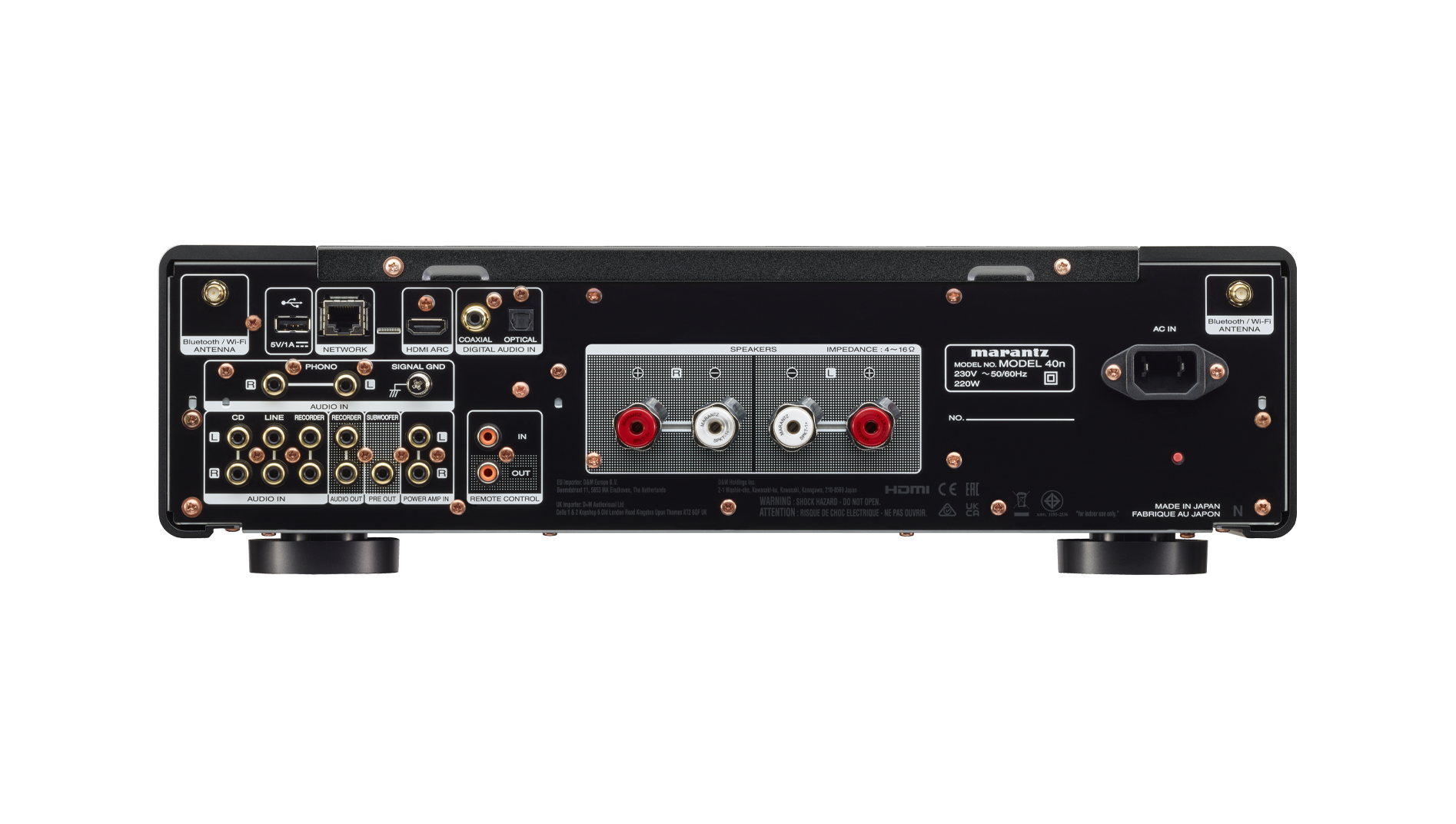 Marantz Model 40 n stereoversterker met streaming build in black - Afbeelding 2