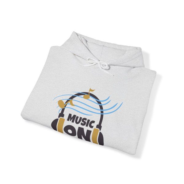 'Music On' Unisex Heavy Blend™ Hooded Sweatshirt 17