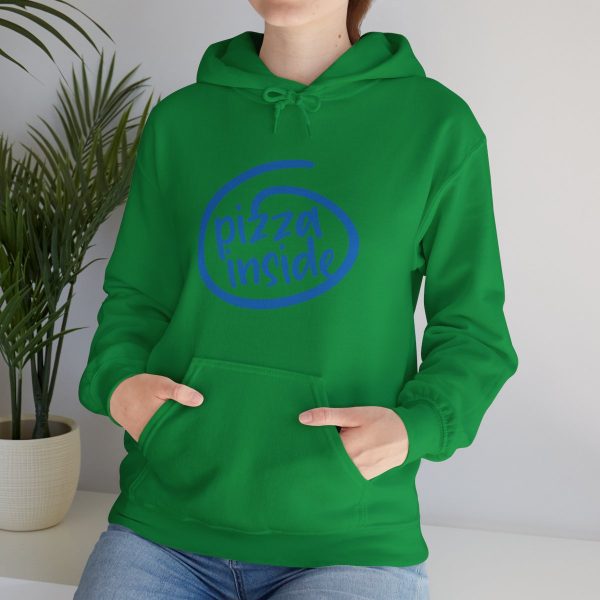 'Pizza Inside' Unisex Heavy Blend™ Hooded Sweatshirt 65