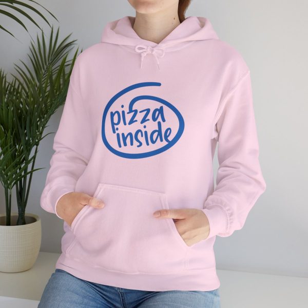 'Pizza Inside' Unisex Heavy Blend™ Hooded Sweatshirt 91