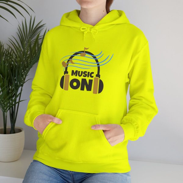 'Music On' Unisex Heavy Blend™ Hooded Sweatshirt 52