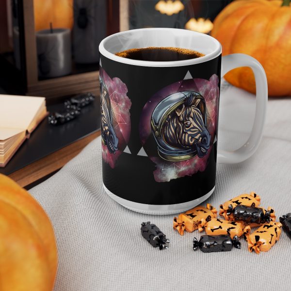 Cosmic Zebra Ceramic Coffee Cups, 11oz, 15oz 1