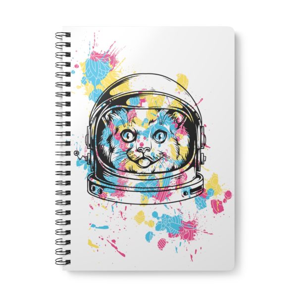 AstroMeow Wirobound Softcover Notebook, A5 1