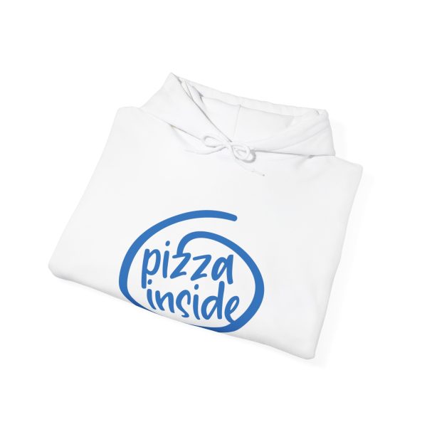 'Pizza Inside' Unisex Heavy Blend™ Hooded Sweatshirt - Image 4