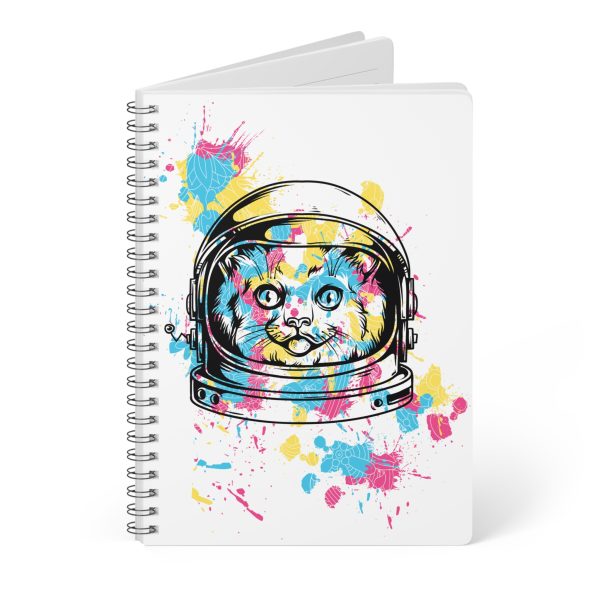 AstroMeow Wirobound Softcover Notebook, A5 - Image 3