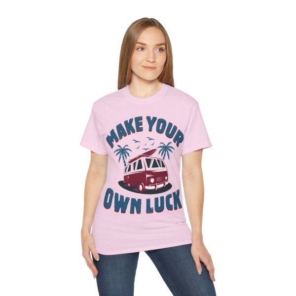 Make Your Own Luck Vanlife Unisex Ultra Cotton Tee - Image 104