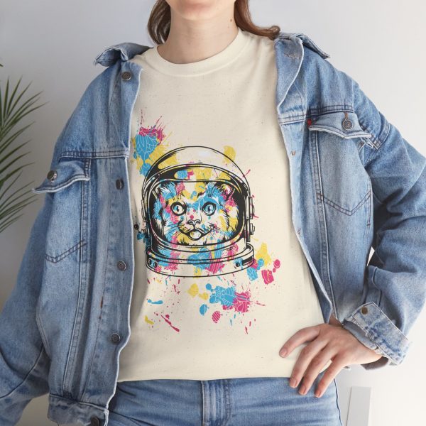 AstroMeow Unisex Heavy Cotton Tee - Image 132