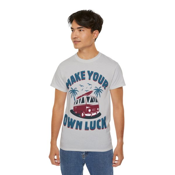 Make Your Own Luck Vanlife Unisex Ultra Cotton Tee - Image 51