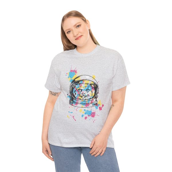 AstroMeow Unisex Heavy Cotton Tee - Image 40