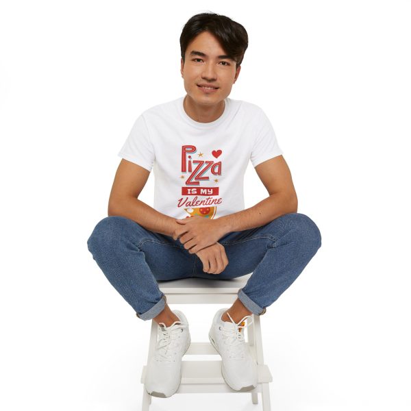 Pizza is my valentine Unisex Ultra Cotton Tee - Image 9