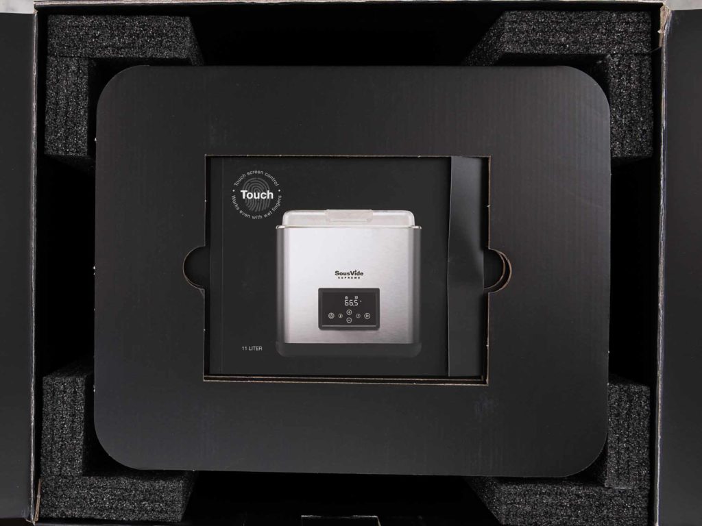 Grundig og uafhængig test af sous vide-badet SousVide Supreme Touch 9L