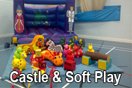 bouncy castle soft play for parties hire Southampton equipment kids children birthday party