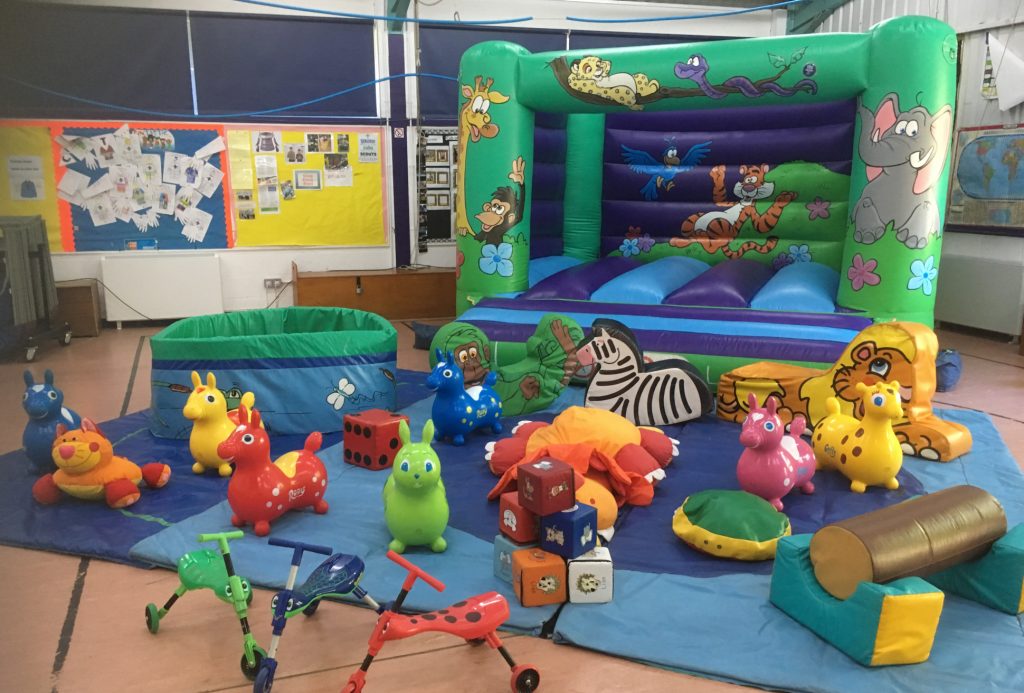 jungle themed party at Nursling and Rownhams Scout Hut Hall