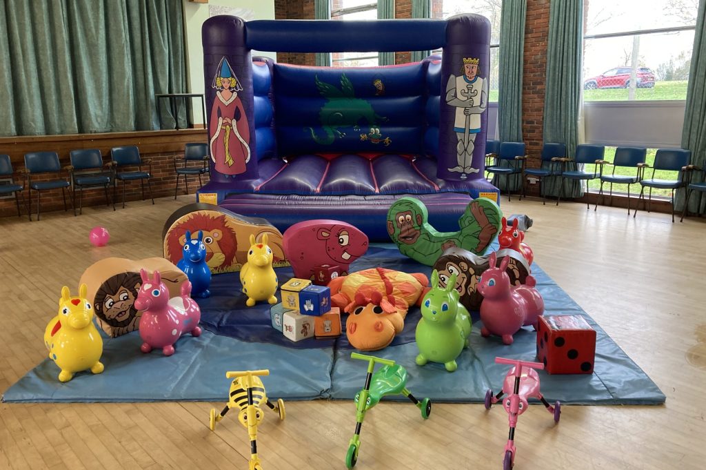 Knights & Princess Bouncy Castle with Soft Play at Peartree Church Hall Southampton