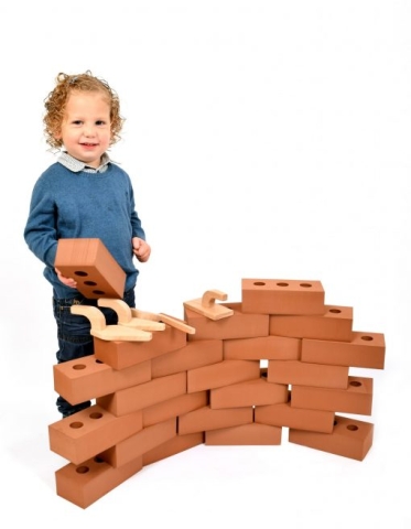 Giant foam play bricks hire