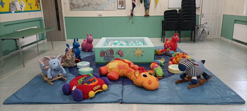 Soft play for babies including sensory ball pool - 22nd Southampton Scouts Hall in Regents Park