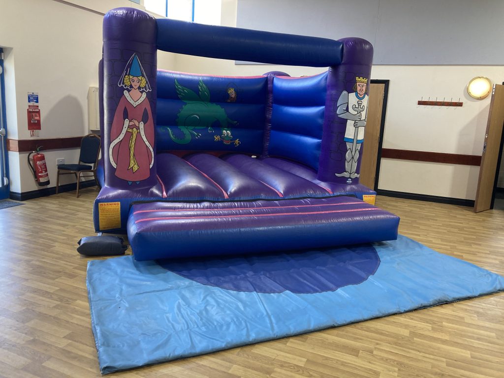 Bouncy castle for hire at The Hilt, Chandlers Ford