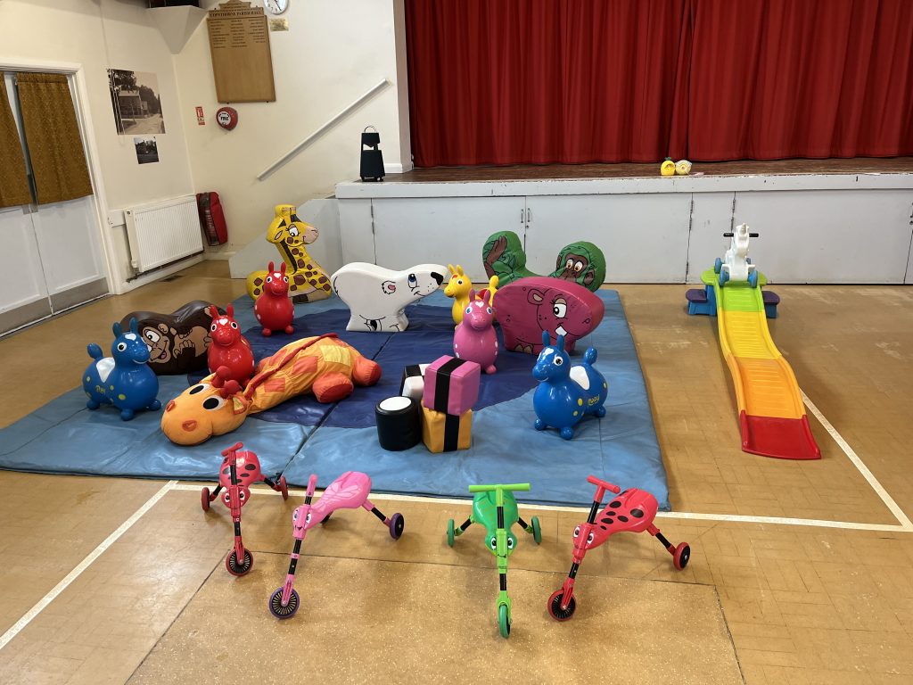 Soft play and roller coaster hire in Copythorne Parish Hall