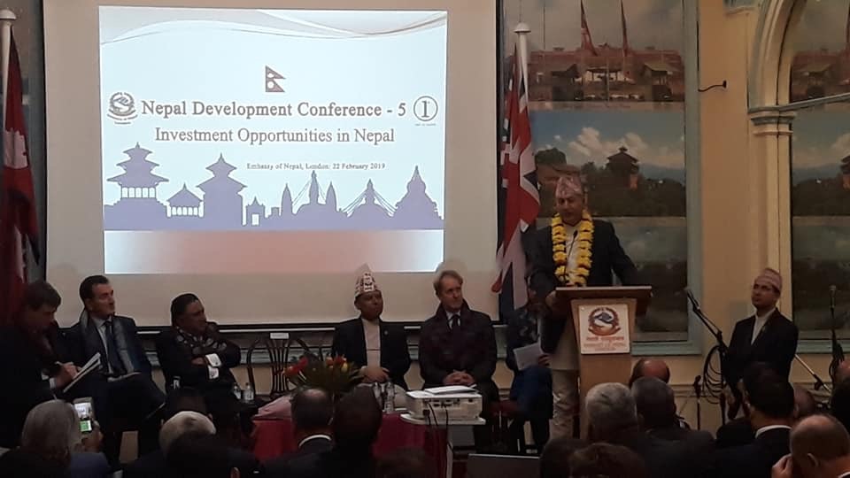 Nepal Embassy London concludes conference to promote investment in Nepal