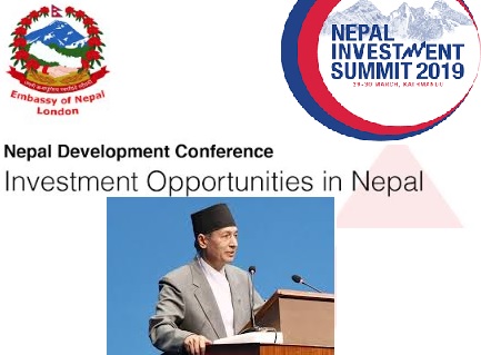 Finance minister of Nepal Dr Yuvaraj Khatiwada to visit U.K. for promoting investment in Nepal