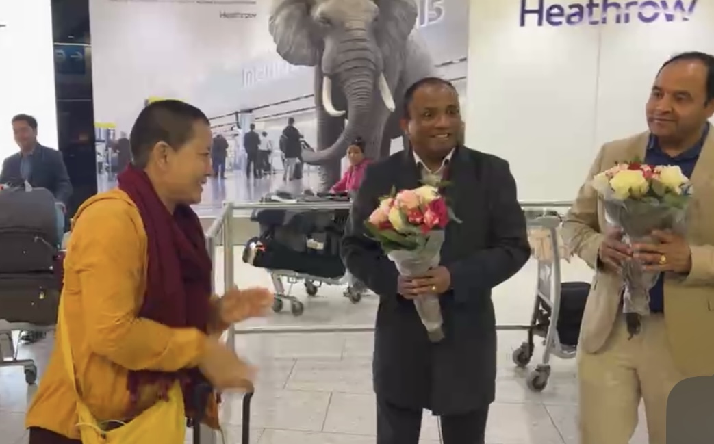 Nepali Rockstar nun Ani Choing Dolma Arrives in UK for Charity Concert