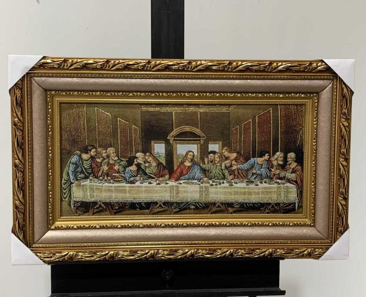 Last Supper Fabric Frame Souvenir Gifts