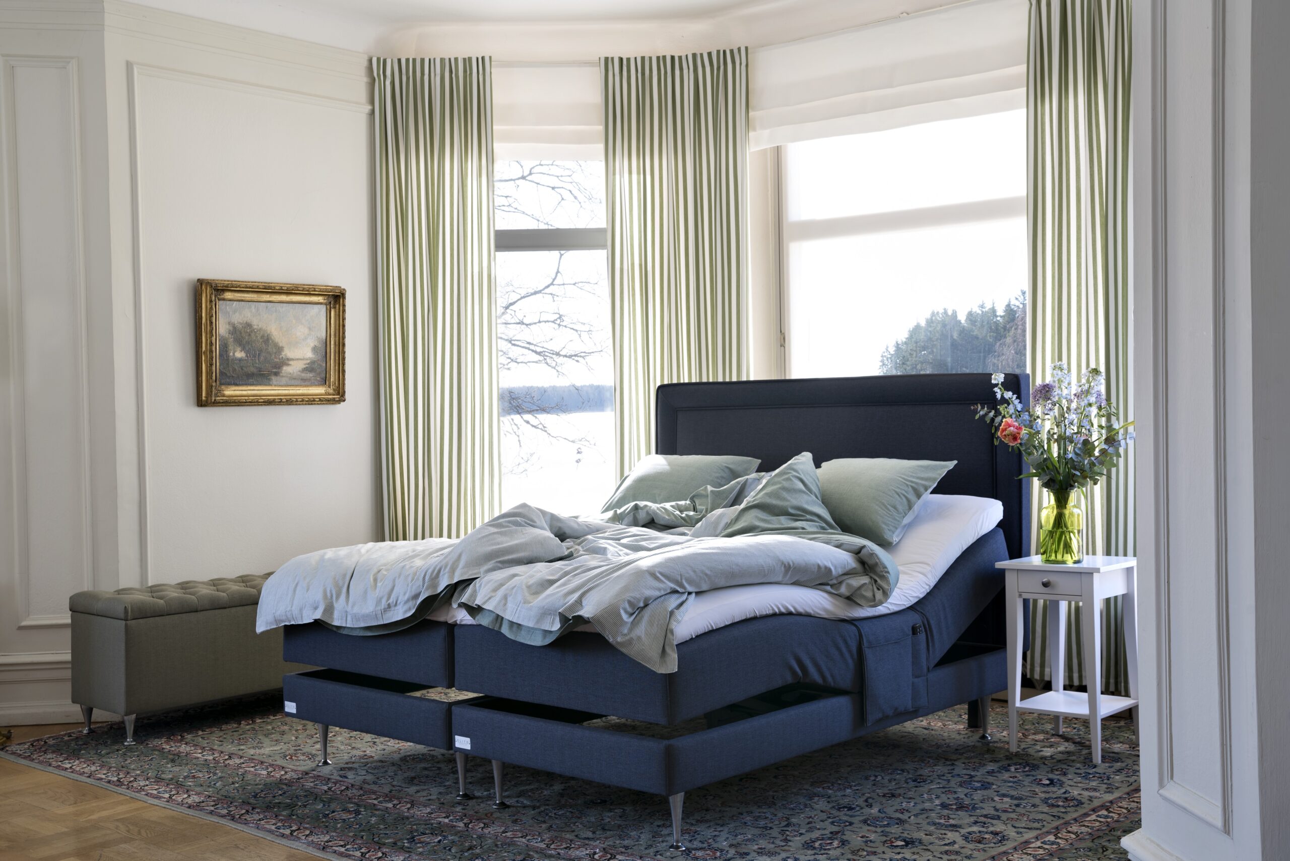 Elite Vaxholm Ställbar säng 180x200 Inkl. bäddmadrass