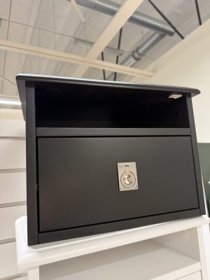 Smögen sängbord grå
