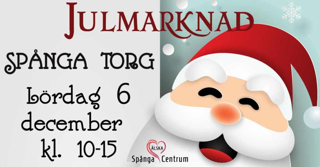 Julmarknad Spånga 2025 – Hantverk & Julgranar