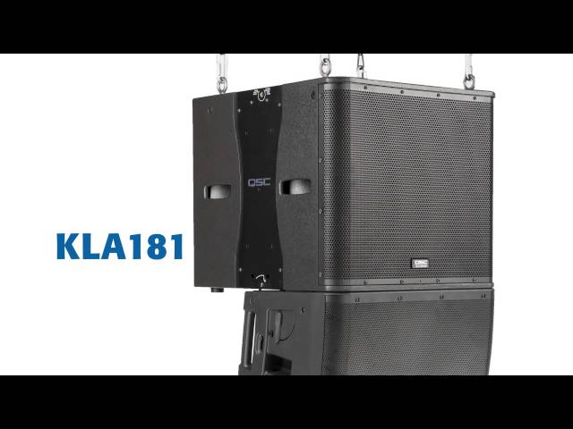 QSC KLA-181 - Speakerkoning is uw partner in luidsprekers PA en meer