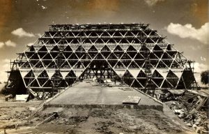 Pragati Maidan pic During Construction